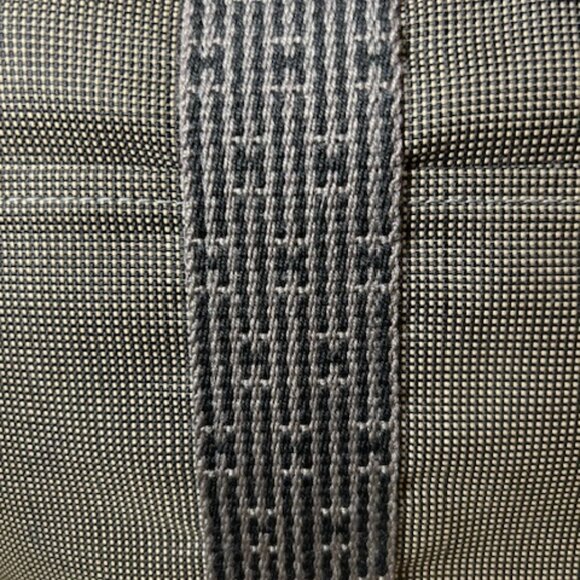 HERMES-RARE H MOTIF-HERLINE MM TOTE BAG-VINTAGE - Picture 3 of 11